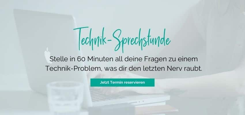 Technik Sprechstunde